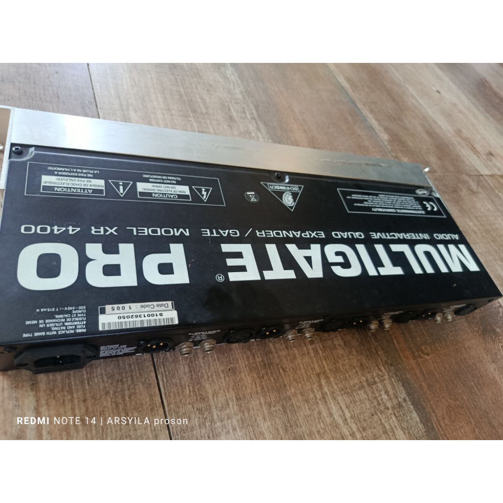 multigate behringer XR4400 original