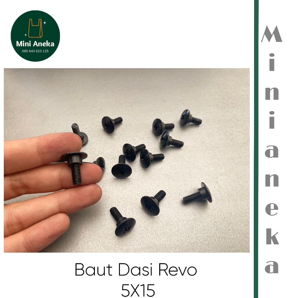 Baut Dasi Revo 5x15 – Baut Body Cover Depan Motor Honda Revo / Supra
