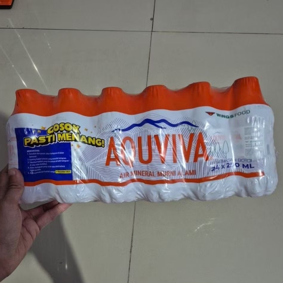 Aquviva Mini Pack Air mineral 250ml x 24 pcs / 1 dus