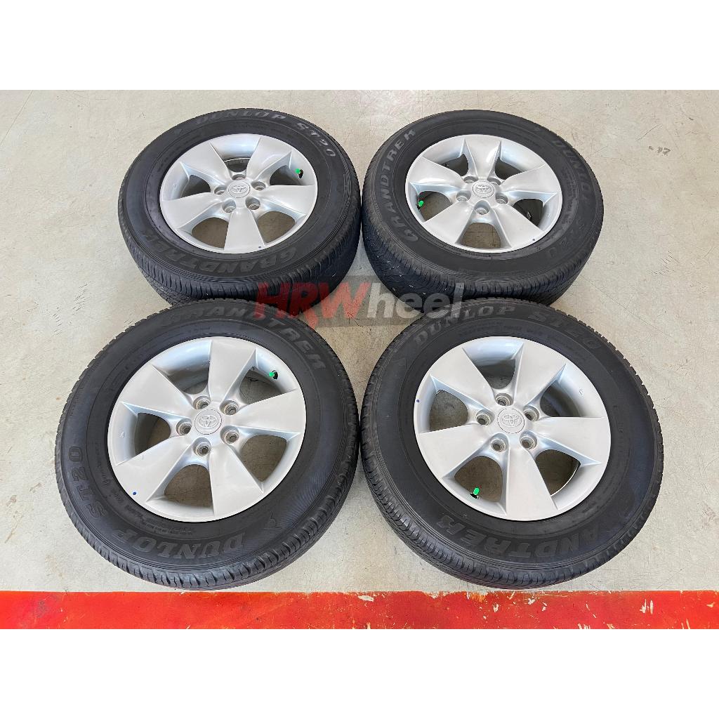 Velg Bekas Oem Toyota Rush R16 Ban Dunlop 235 60 R16 Siap Pakai