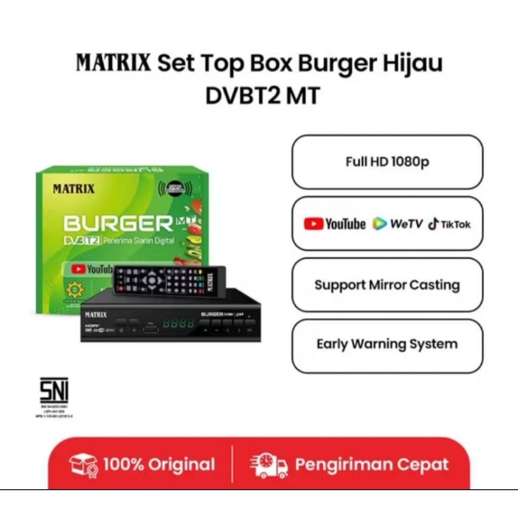 STB MATRIX BURGER HIJAU