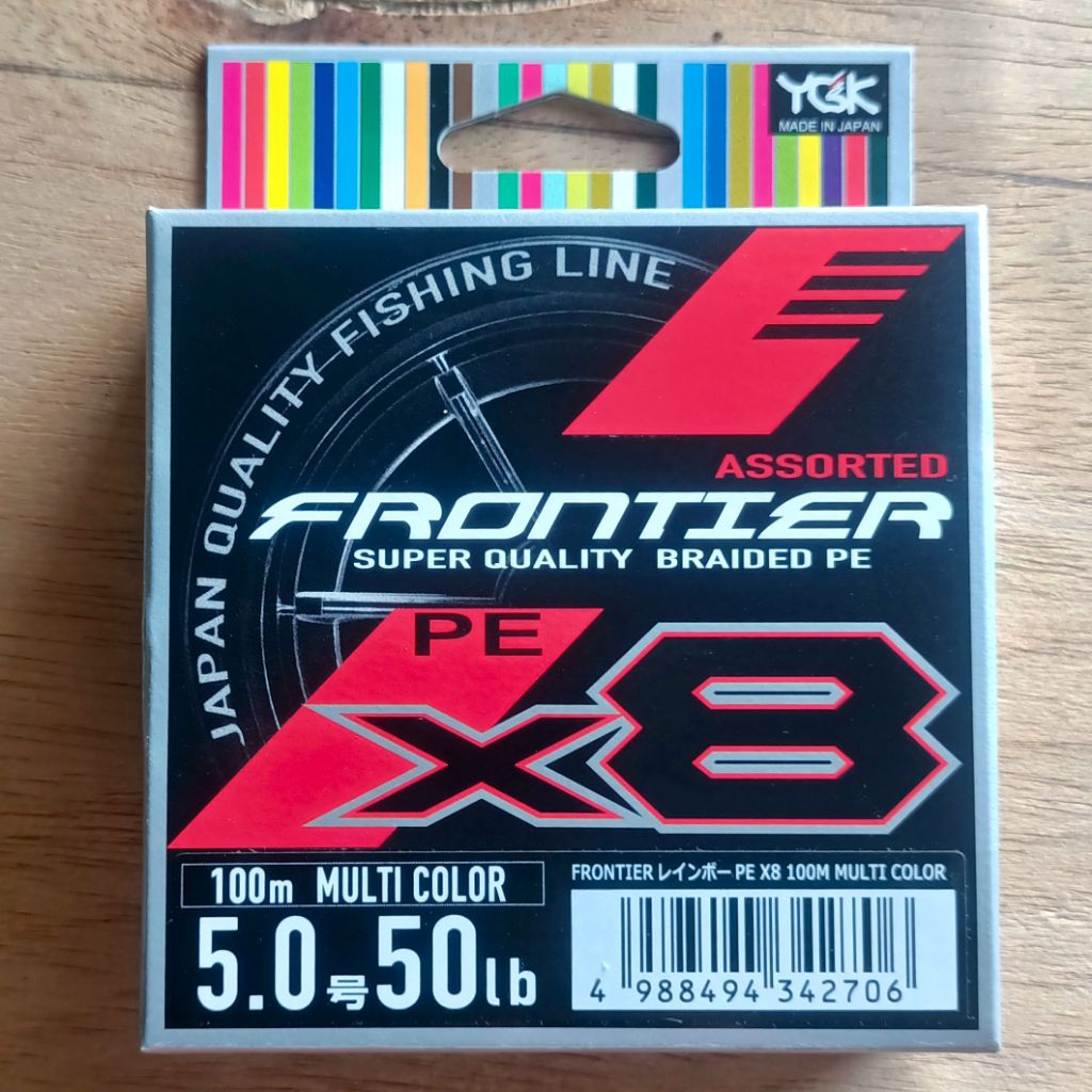 senar PE YGK frontier x8 100 meter