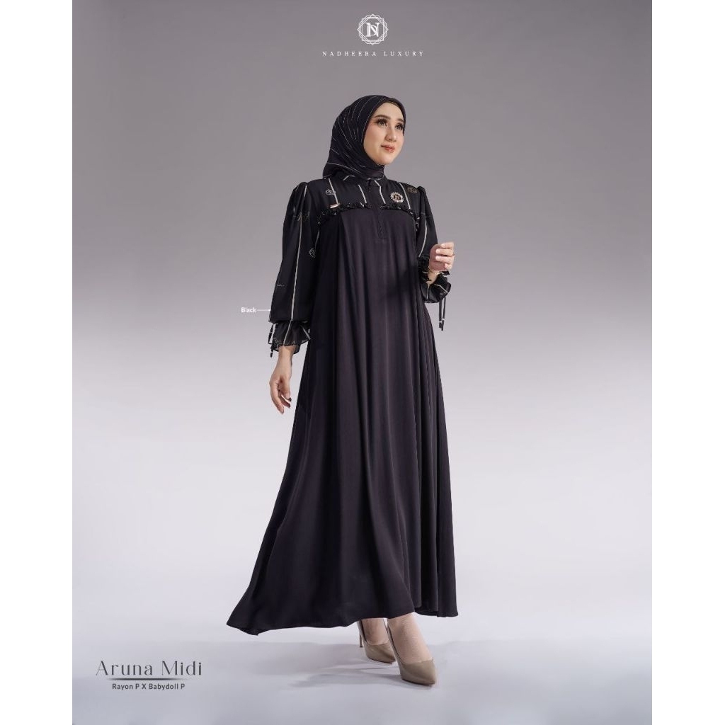 GAMIS NADHEERA - ARUNA MIDI DRESS