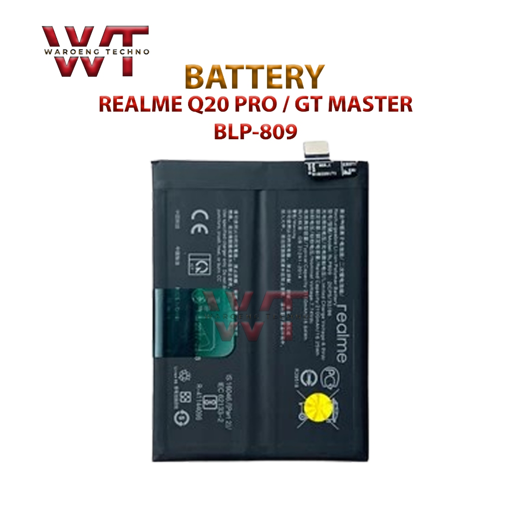 BATERAI  BATTERY  BATRE REALME Q20 PRO /GT MASTER  BLP-809