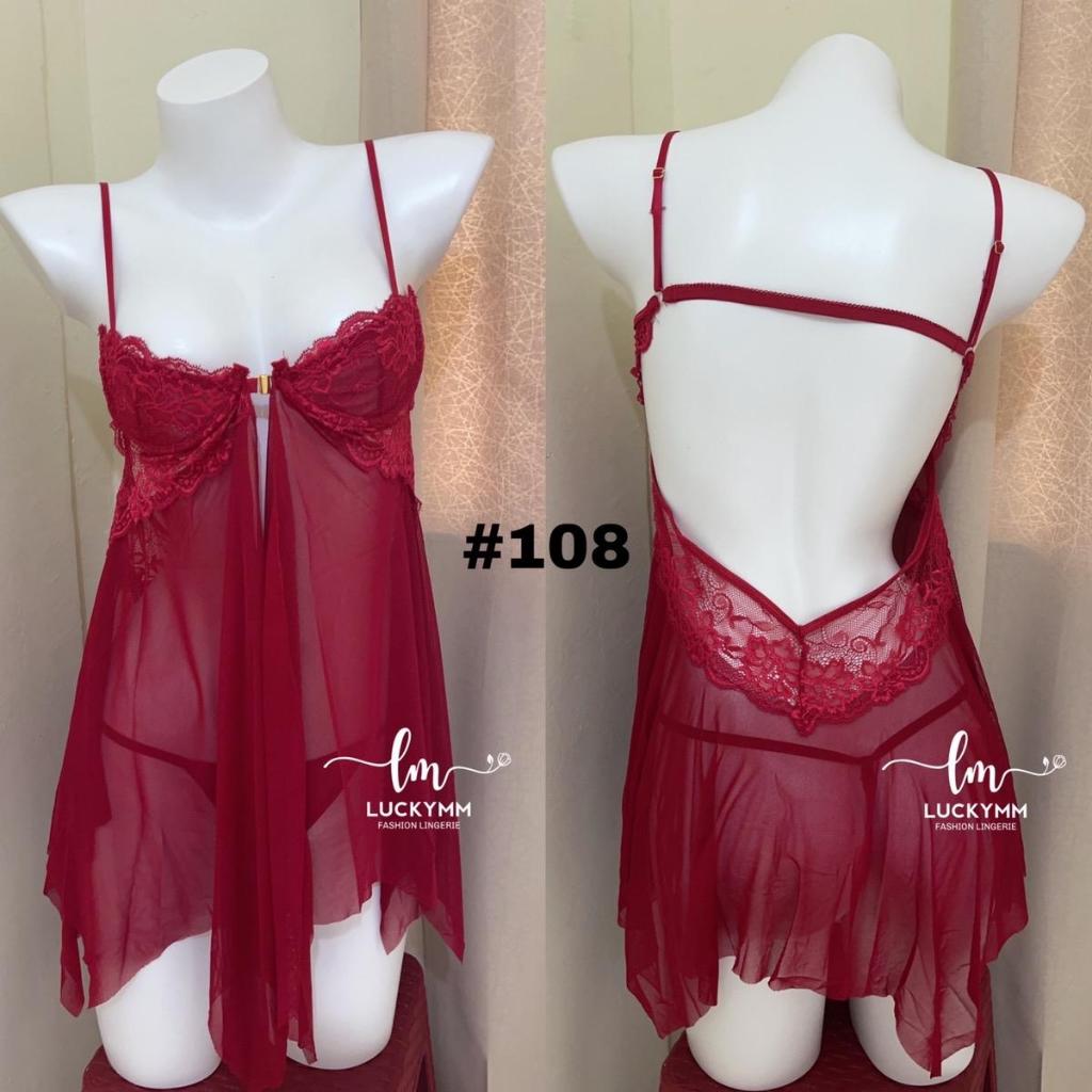 WAJIB PUNYA` Grosir Lingerie Sexy Dress Nilon Transparan Baju Dewasa Wanita BabyDoll / Baju Sexy