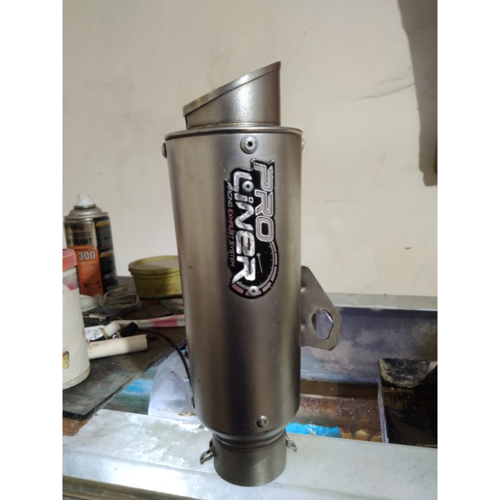 silincer knalpot proliner short original