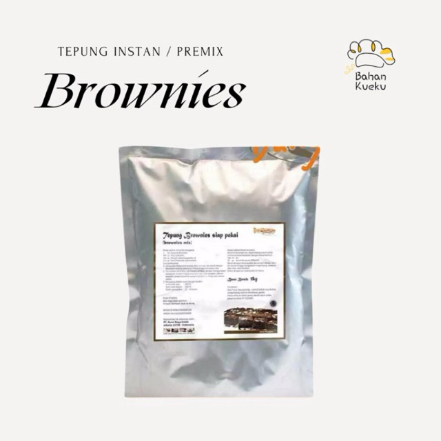 

Premix Brownies – Tepung Instan Brownies Cokelat Premium bahankueku