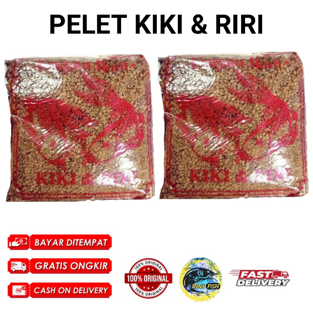 Umpan Pancing Pelet Kiki&Riri
