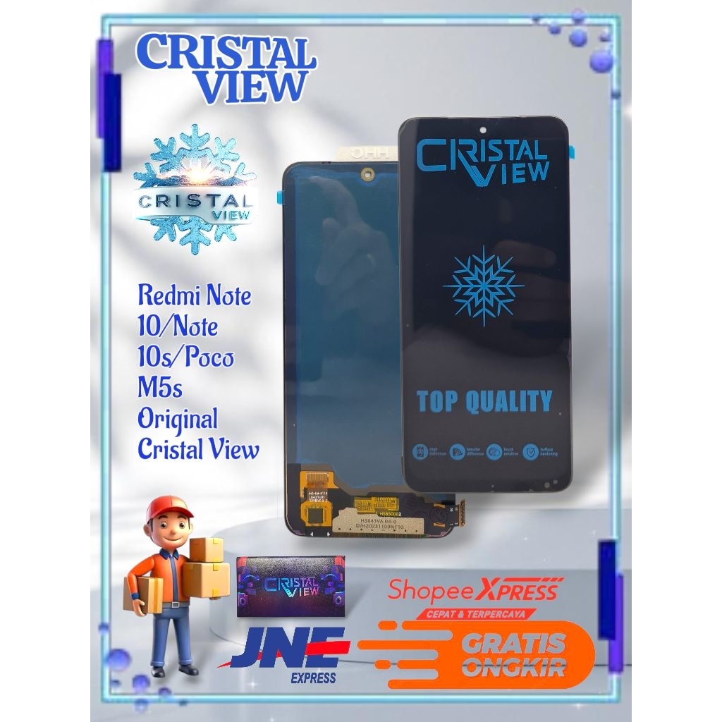 LCD TOUCHSCREEN REDMI NOTE 10/NOTE 10S/POCO M5S OLED ORIGINAL