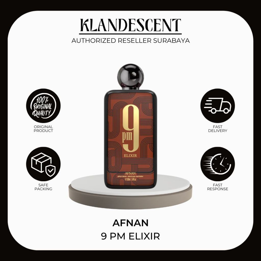 Afnan Perfume | Afnan 9 PM Elixir | EDP 100ML