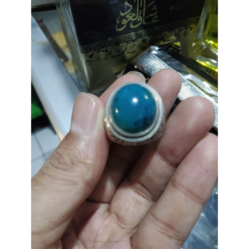 batu bacan Doko lawas perak