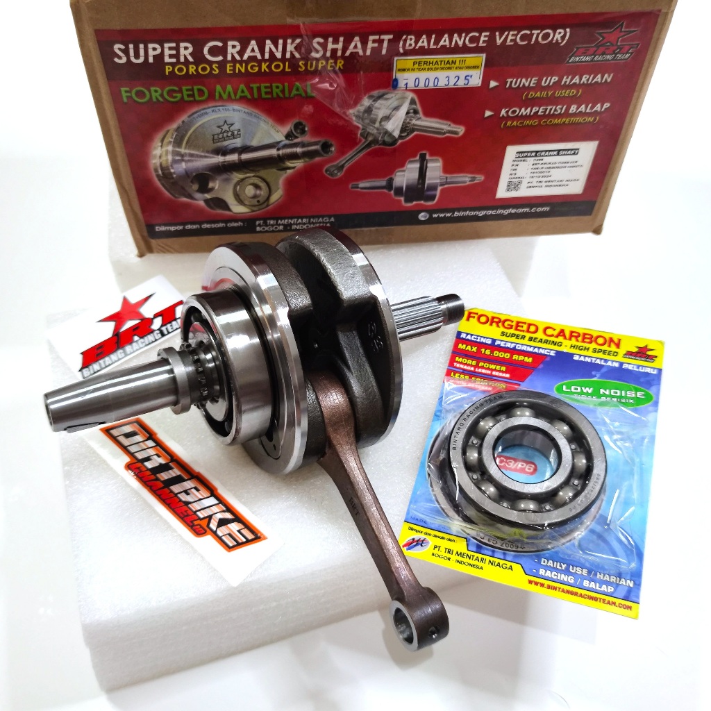 KRUK AS BRT TIGER GL MEGAPRO OLD + BEARING KRUK AS BRT TIGER Stroke Up +6mm