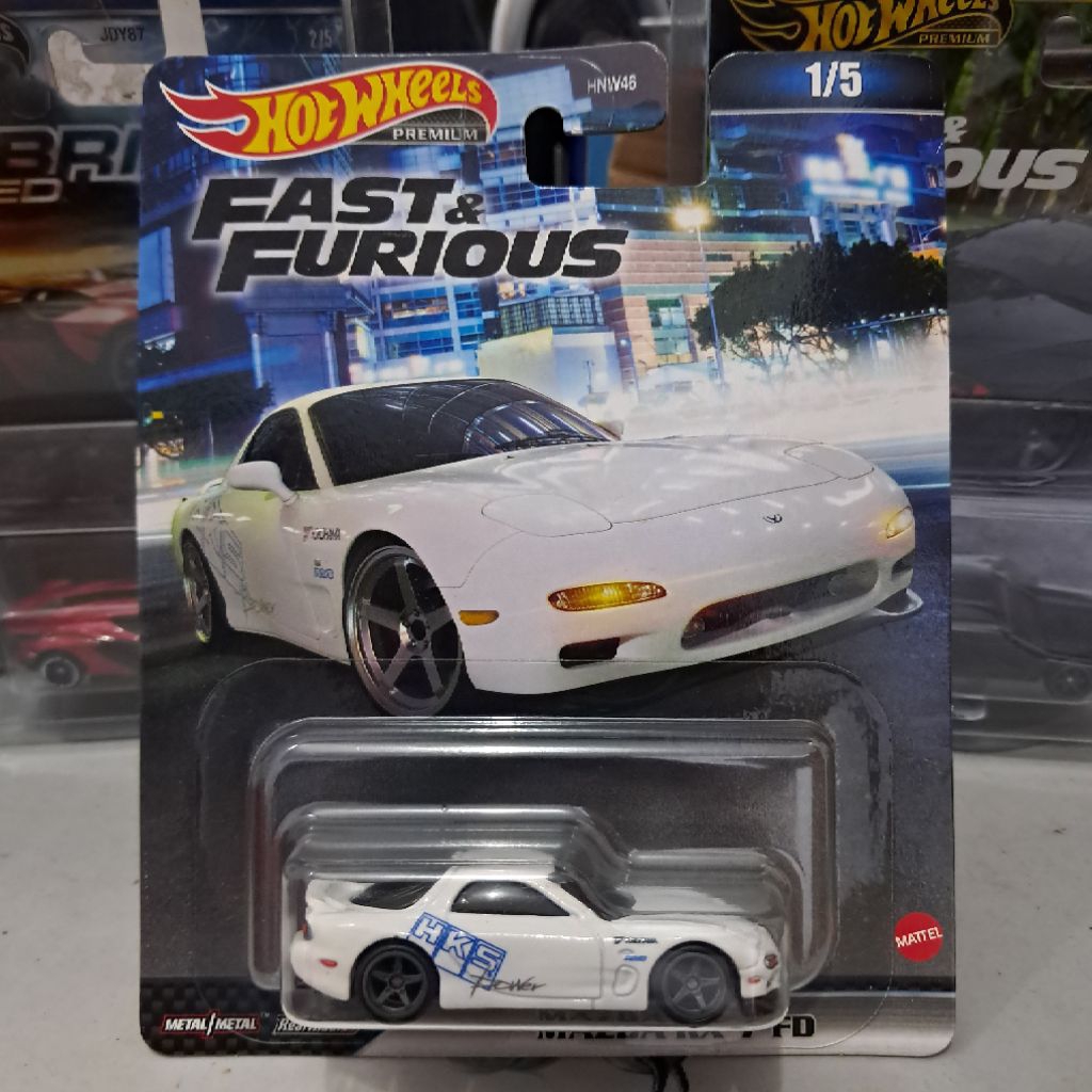 Hot wheels fast and furious mazda RX-7 FD HKS- Hotwheels mazda RX 7 FD fast and furious