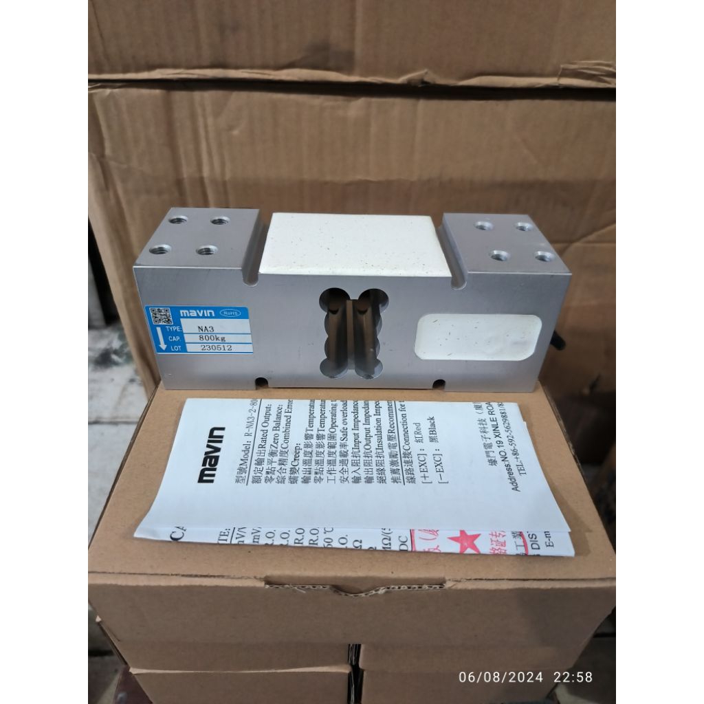Loadcell mavin / load Cell mavin NA3 500kg / loadcell timbangan digital mavin 500kg / loadcell 500kg