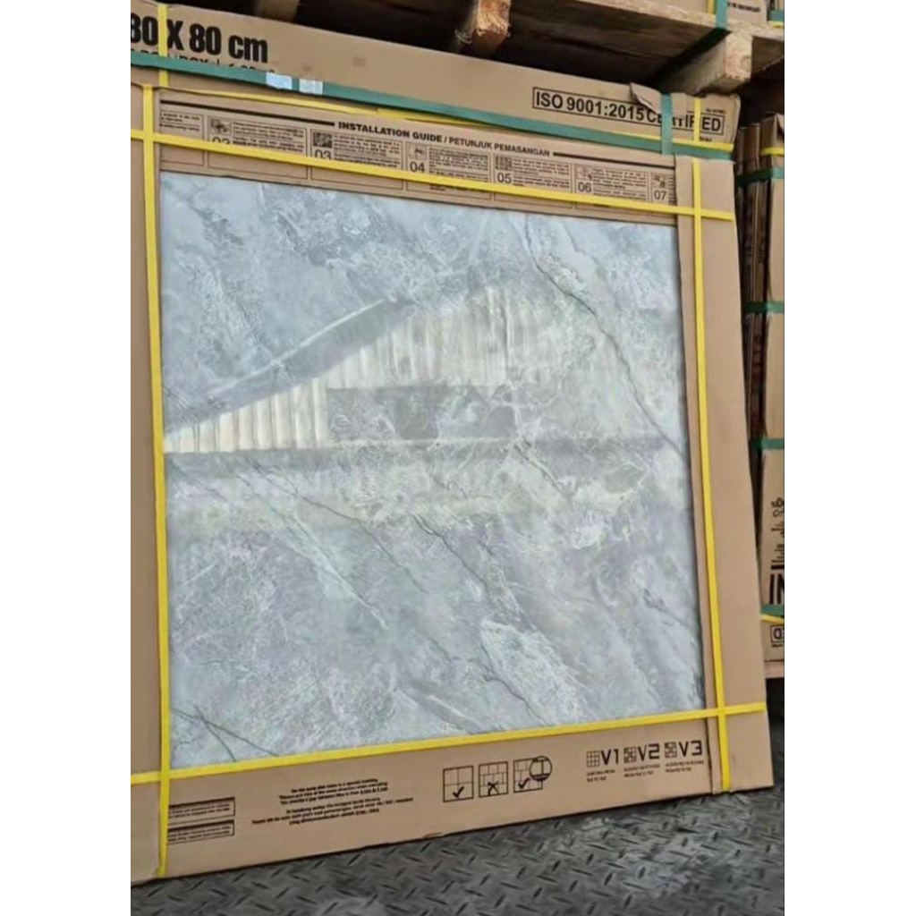 granit Indogress 80x80 Glossy Glazed polished