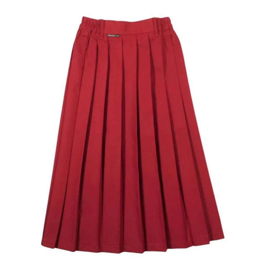 Rok Panjang Rempel Bahan Licin SD SMP SMA