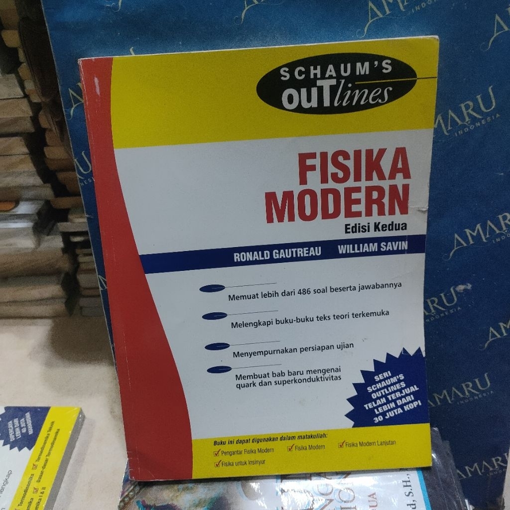 ORIGINAL BUKU FISIKA MODERN EDISI KEDUA RONALD SCHAUM OUTLINES