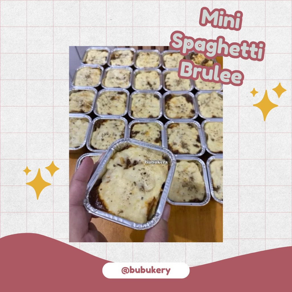 Mini Spaghetti Brulee