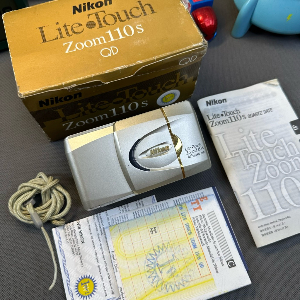 kamera analog nikon lite touch zoom 110s