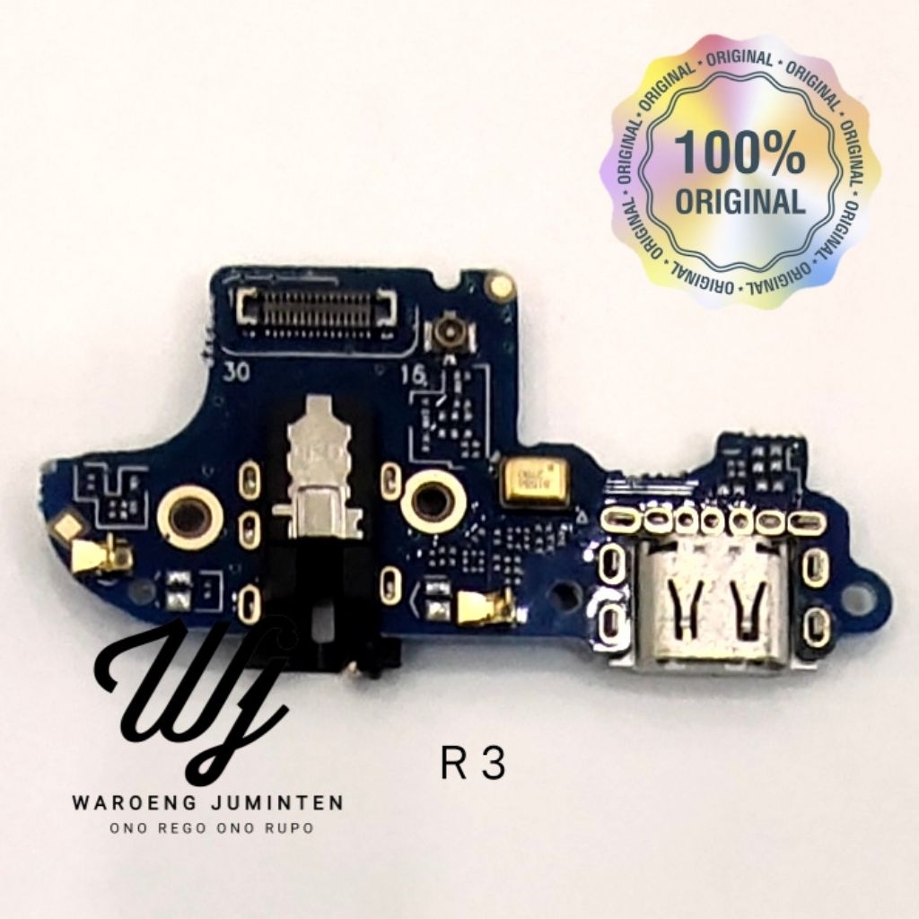 BOARD CAS REALME 3 / KONEKTOR CAS REALME 3 / PCB BOARD CHARGER REALME 3 ORIGINAL