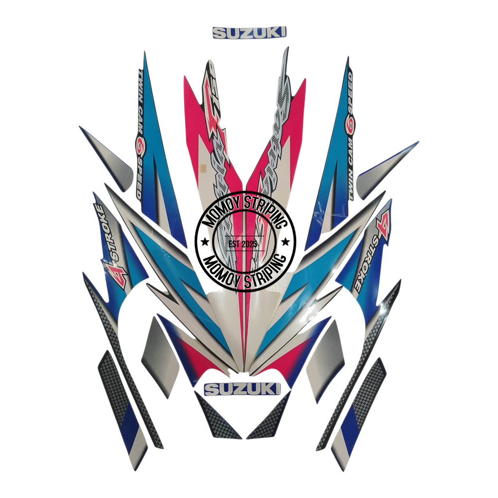 STIKER STRIPING SATRIA FU 2006 THAILAND TERBAIK TERMURAH