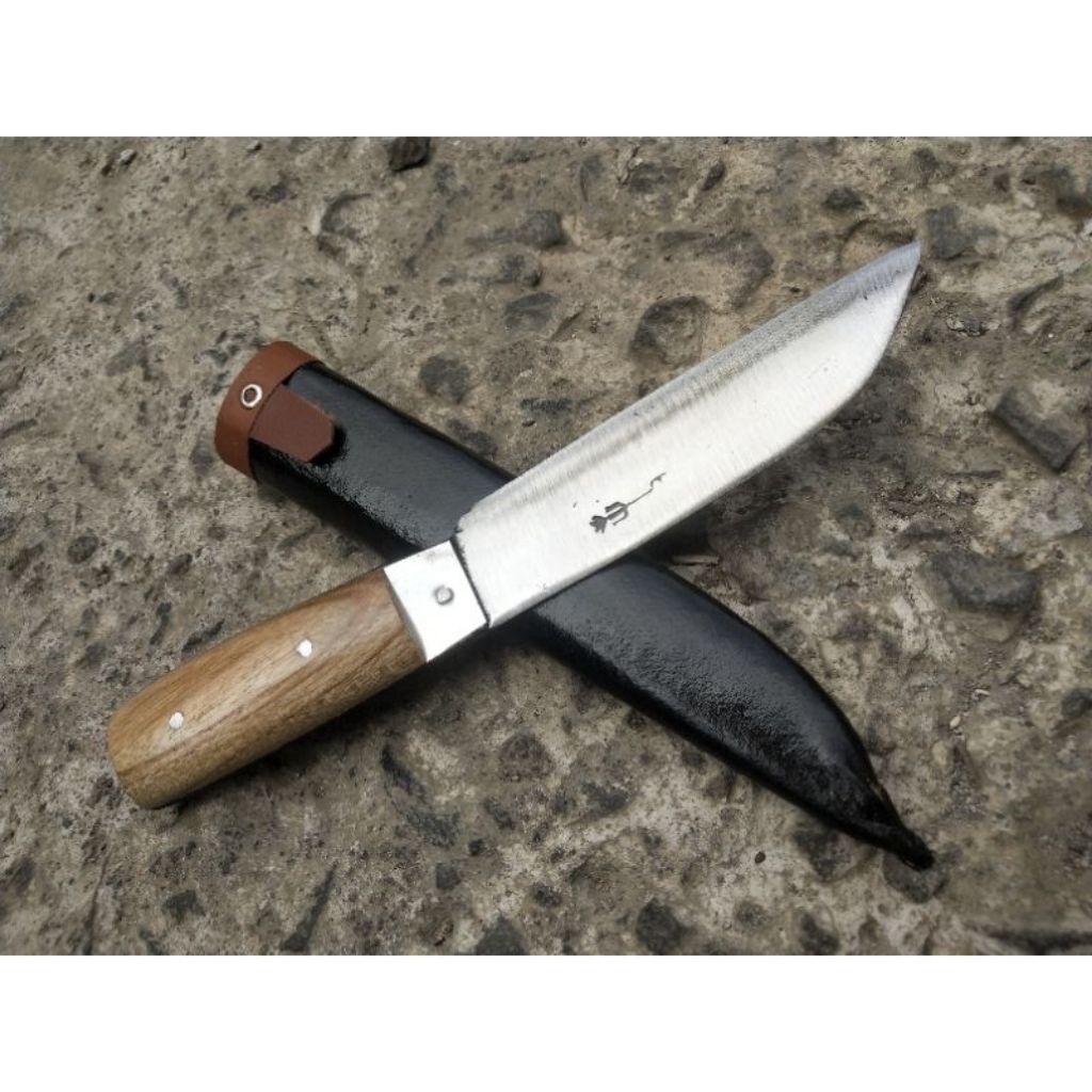 PISAU DAGING CAP GARPU/ PISAU + SARUNG  / PISAU SERBAGUNA