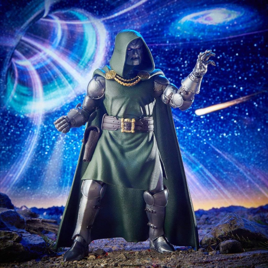 BERKUALITAS MARVEL LEGENDS SERIES FANTASTIC FOUR 6" ACTION FIGURE KOLEKSI MAINAN DOCTOR DOOM, DESAIN