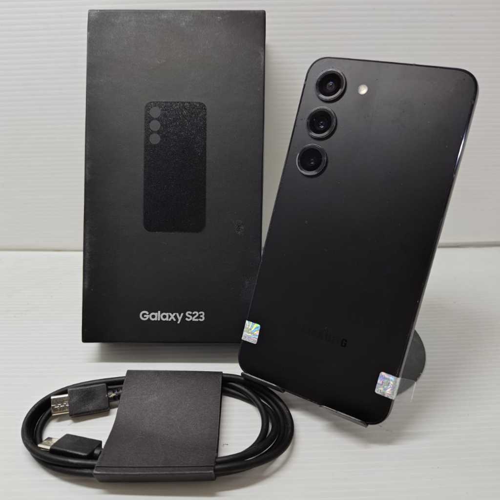 BARU MASUK GAN SAMSUNG GALAXY S23 5G 8/128 BLACK NO MINUS FULLSET