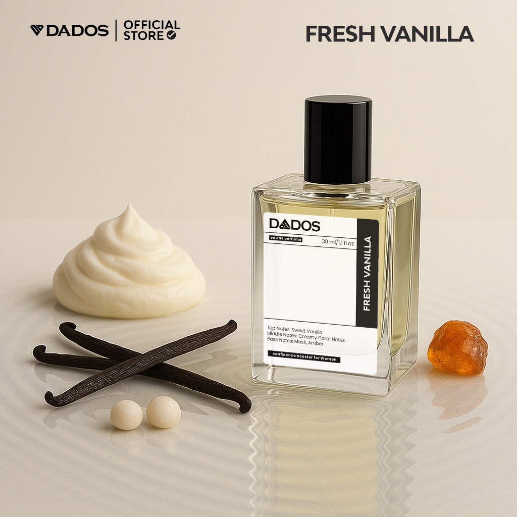 DADOS - Parfum Fresh Vanilla 30ml Parfume Unisex Wangi Tahan Lama