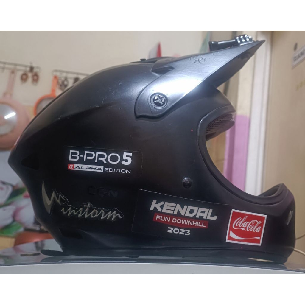 HELM FULLFACE COLLOSUS MTB DOWNHILL SIZE S HELM DOWNHILL HELM SEPEDA HELM MTB