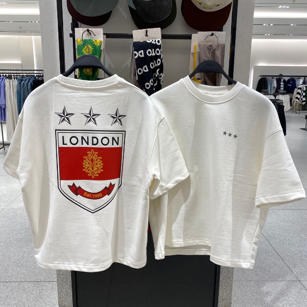 Jastipp. Tshirt Oversize Zara (Man)