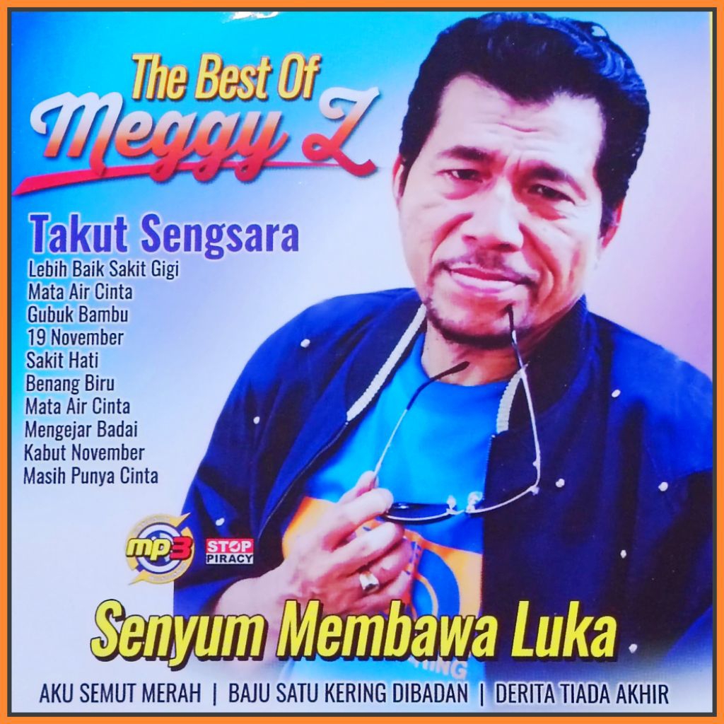 Kaset MP3 Lagu Dangdut MEGGY Z - DAYU AG Album Pilihan Lengkap isi 145 Judul