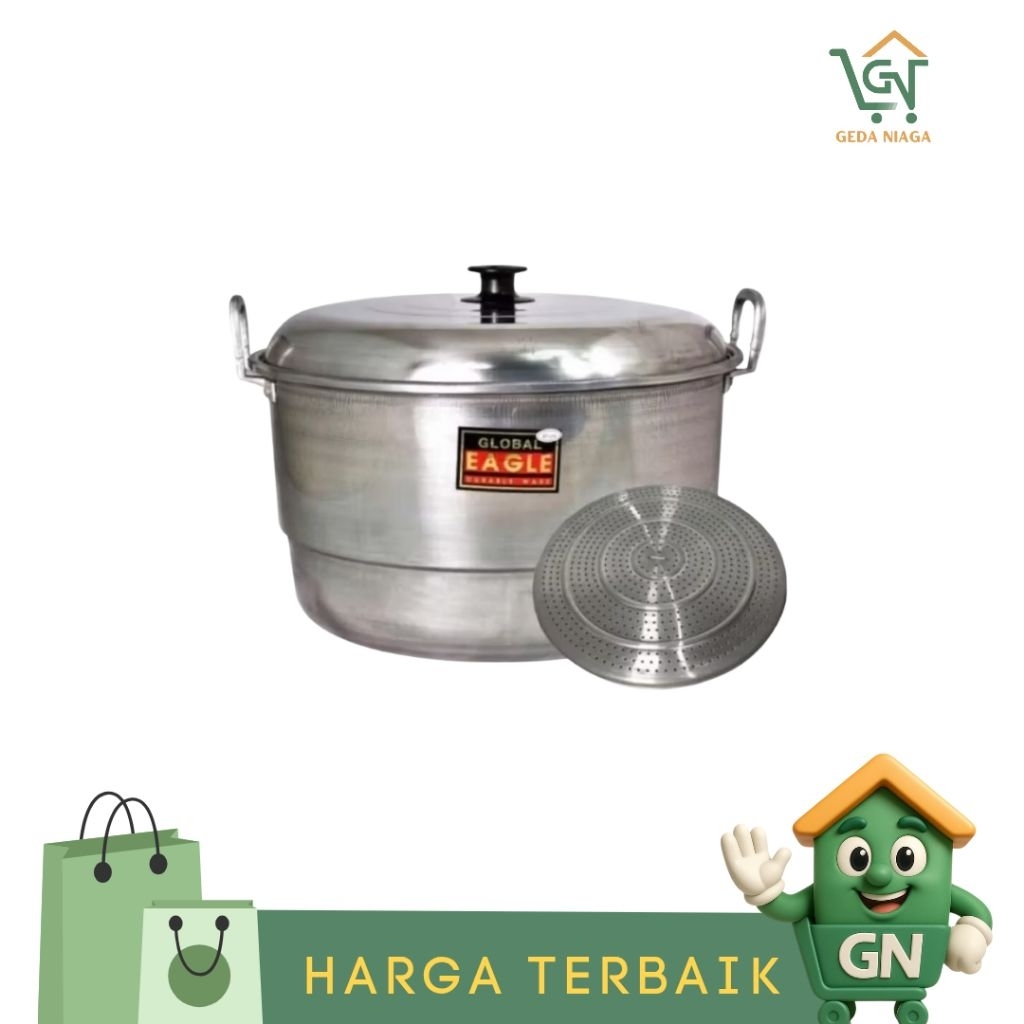 Dandang Jumbo 45 cm Global Eagle / kukusan besar jumbo 45 cm