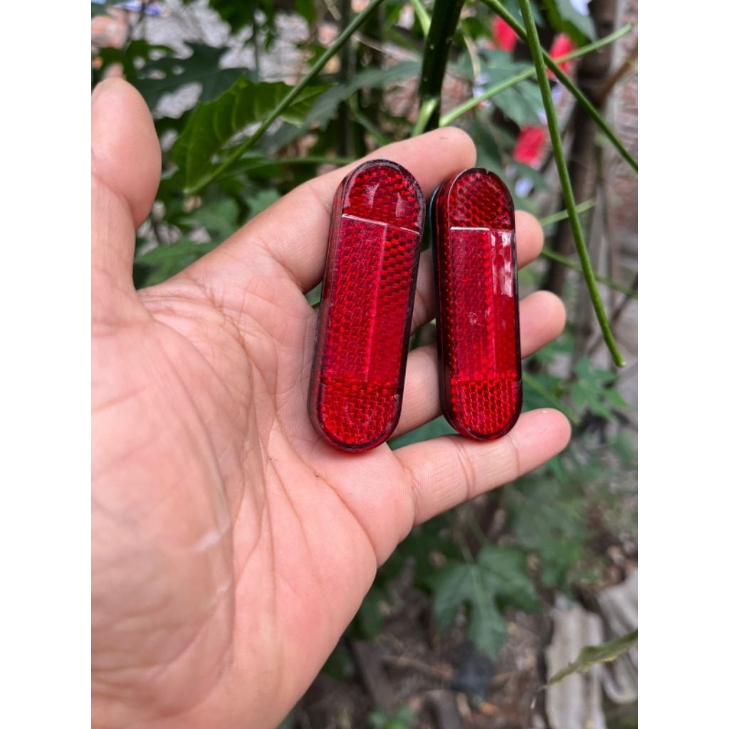 REFLEKTOR REFLECTOR MATA KUCING BOTTOM SHOCK TABUNG SHOCK DEPAN UNIVERSAL