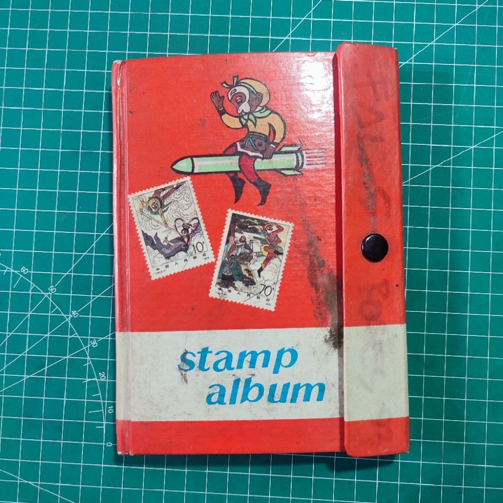 ALBUM PERANGKO STAMP ALBUM VINTAGE FILATELI KOLEKSI