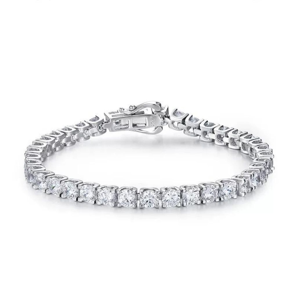 GELANG MOISSANITE SILVER