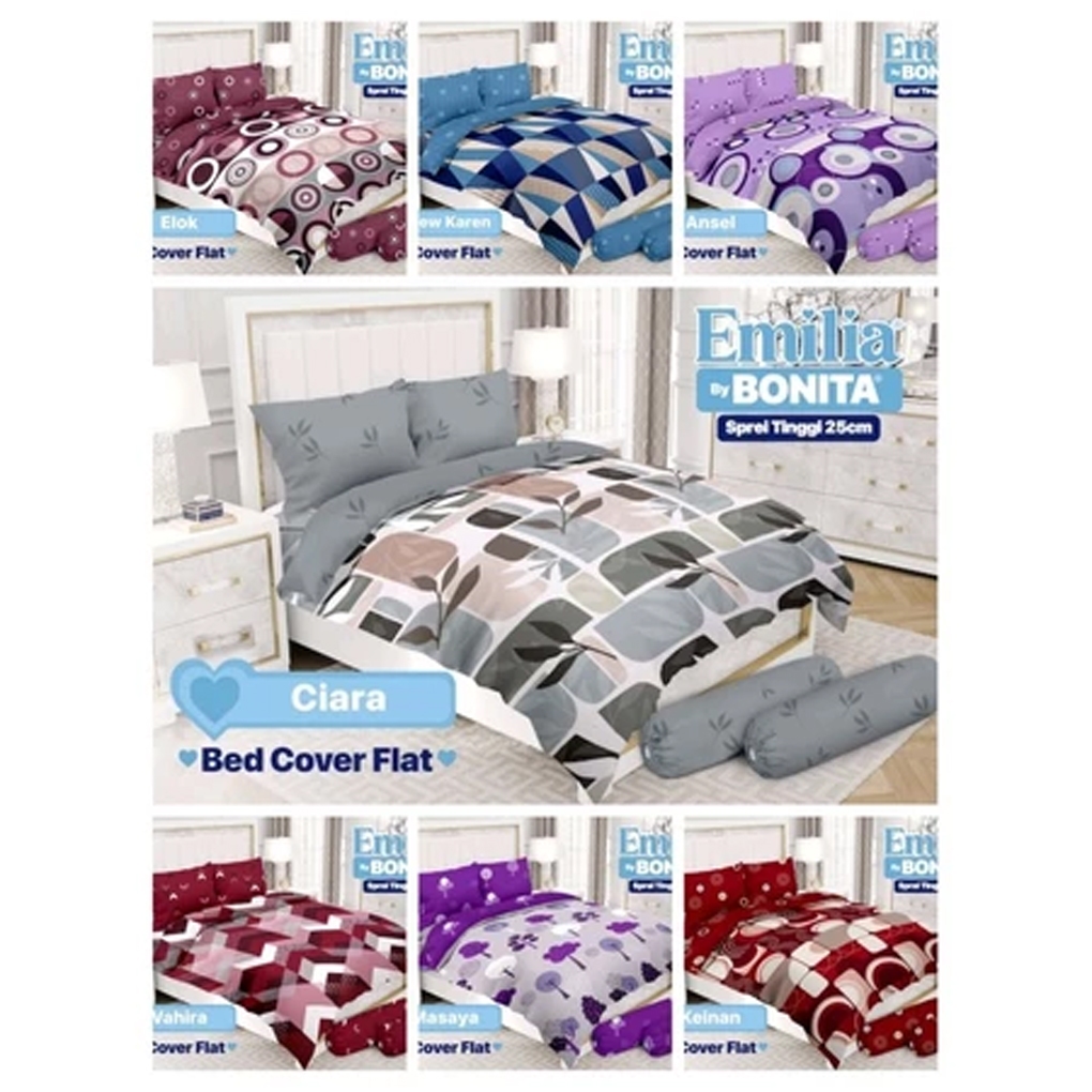 BED COVER BONITA KING EMILIA / BED COVER BONITA 180x200 EMILIA / BEDCOVER EMILIA