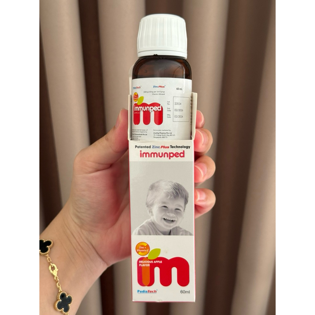 Imunped singapore vitamin zinc 60ml