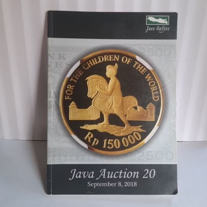 Buku Katalog Lelang Koin & Uang Kertas By Java Auction, September 2018