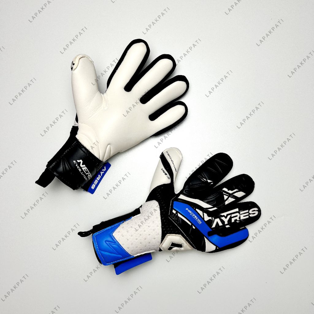 AYRES NEROS EVOLUTION BLACK BLUE GIGA LATEX SARUNG TANGAN KIPER ORIGINAL
