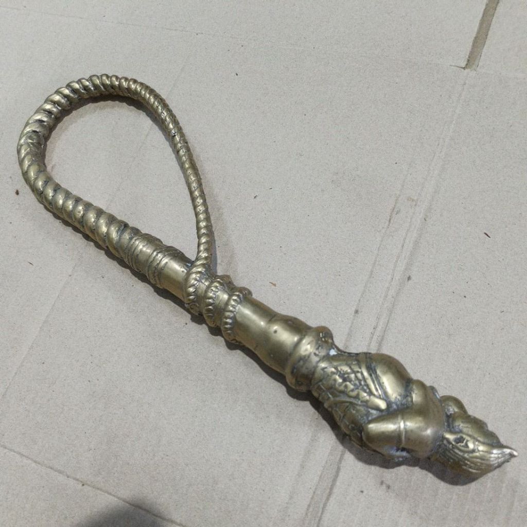 Cemeti kuningan motif 40cman