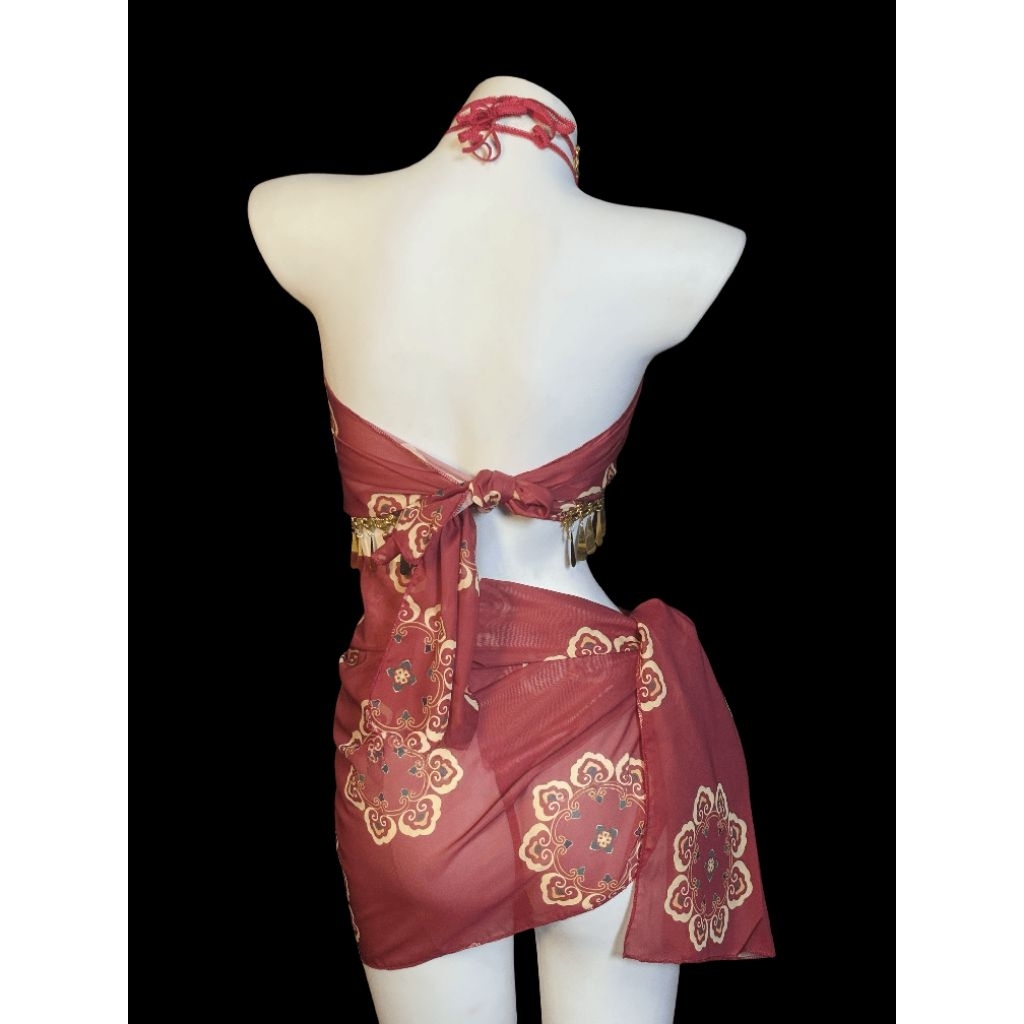 [MOS] - LINGERIE SEXY WANITA COSPLAY DINASTY WARRIORS CHINA G403