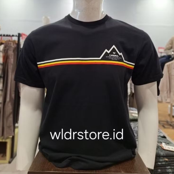 CARDINAL CASUAL ORIGINAL KAOS PRIA 2238 HITAM