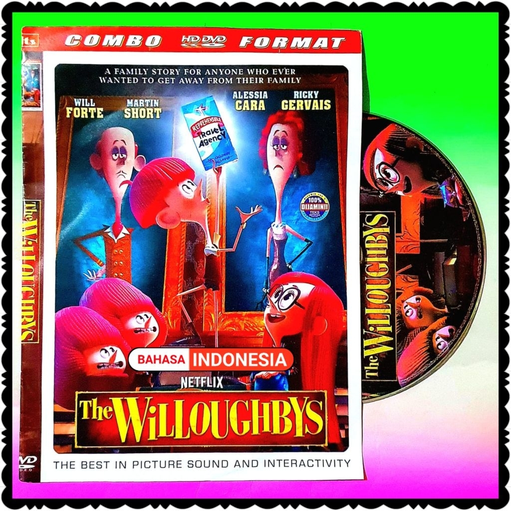 KASET FILM ANAK ANAK KARTUN TERBARU THE WILLOUGHBYSS DUBBING BAHASA INDONESIA