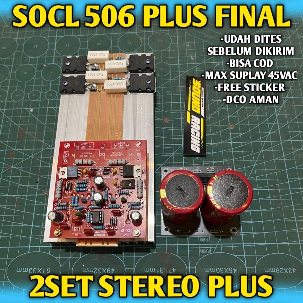 SOCL 506 PLUS FINAL 2SET 20CM +PSU ELCO 2 MONO