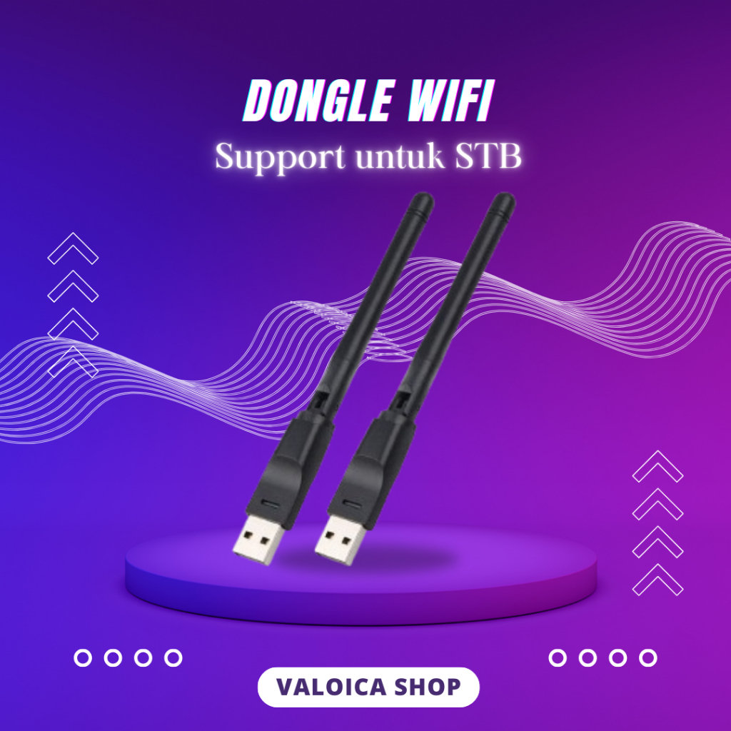 Dongle Wifi MT 7601 untuk STB DVB T2 / Wifi Adapter
