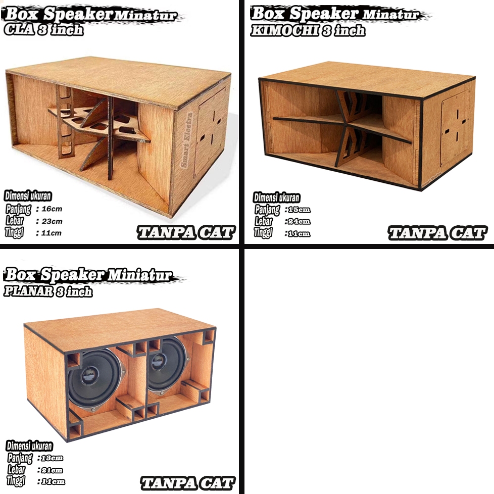 Box Speaker Miniatur 3 INCH