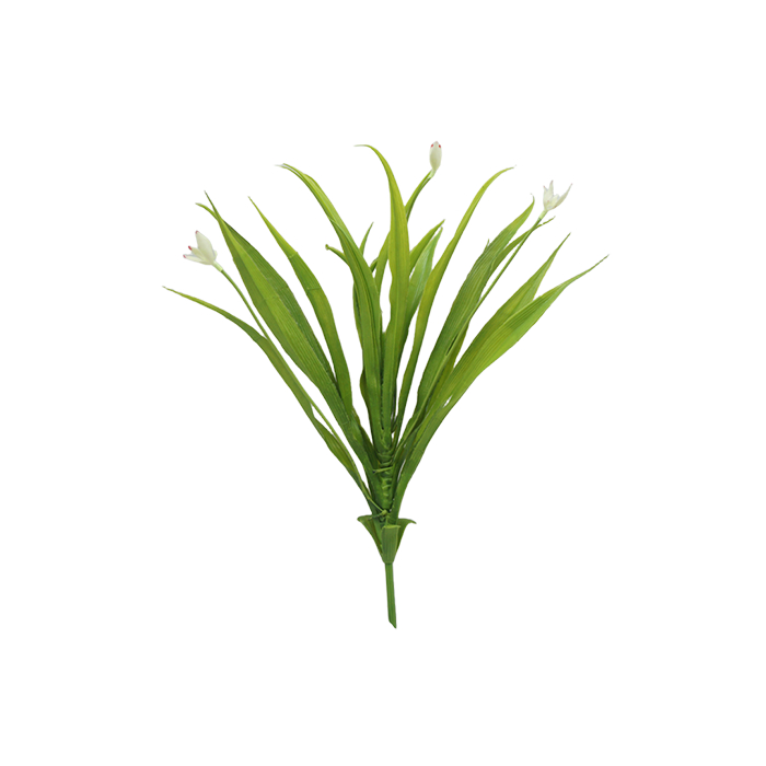 DAUN HIAS/ DAUN PALSU/ DAUN DEKORASI/ DAUN IMPORT/HI SMALL PLASTIC YUCCA GREEN