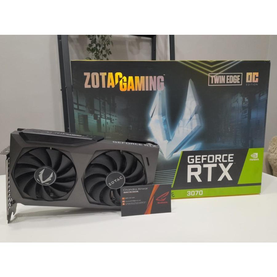 VGA NVIDIA ZOTAC RTX 3070 / RTX3070 8GB Twin Edge | VGA Second 2nd