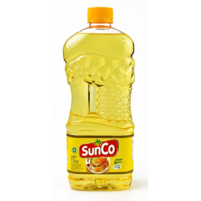 minyak goreng botol  sunco 1liter